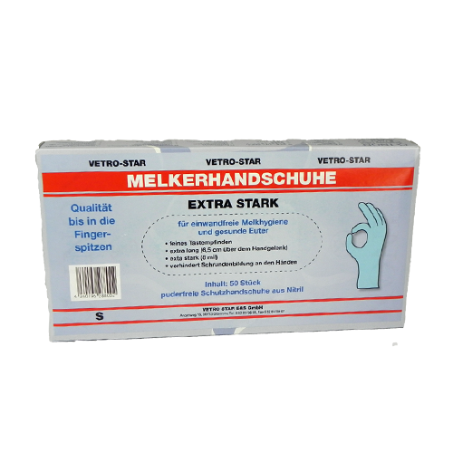 Melkerhandschuh, Nitrilhandschuh extra stark